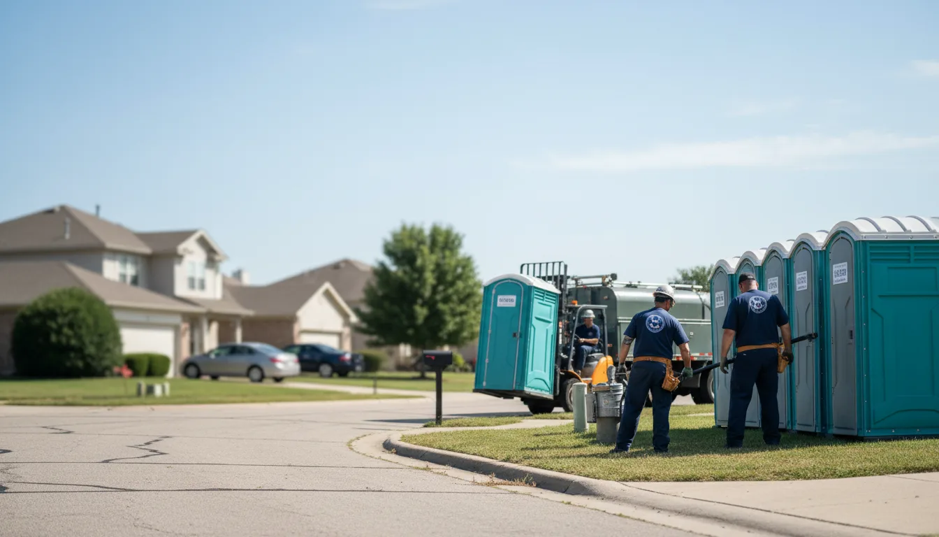 Porta Potty Rental in Belpre, KS near me